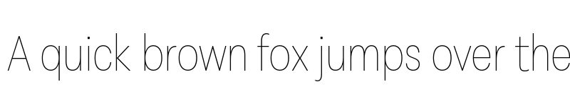 Preview of FONTSPRING DEMO - Peridot Latin Narrow Thin Regular font