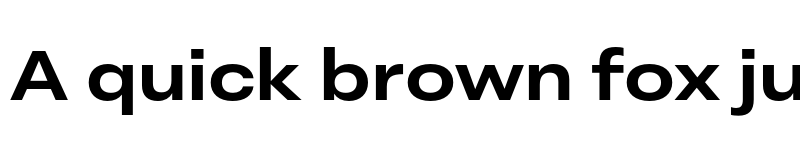 Preview of FONTSPRING DEMO - Peridot Latin Wide Bold font