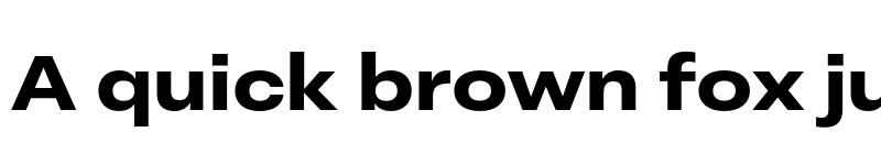 Preview of FONTSPRING DEMO - Peridot Latin Wide ExtraBold Regular font