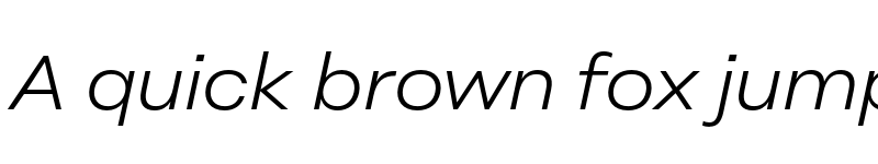 Preview of FONTSPRING DEMO - Peridot Latin Wide Light Italic font