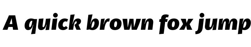 Preview of FONTSPRING DEMO - Petala Pro ExtraBold Italic font