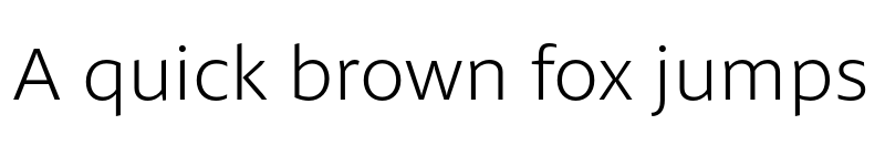 Preview of FONTSPRING DEMO - Petala Pro SemiLight Regular font