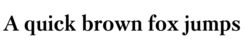 Preview of FONTSPRING DEMO - Petersburg Bold font