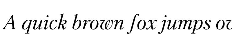 Preview of FONTSPRING DEMO - Petersburg Italic font