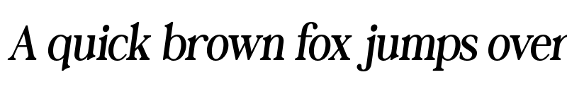 Preview of FONTSPRING DEMO - Philocalist Slant Regular font