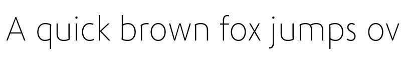 Preview of FONTSPRING DEMO - Phoenica PRO Hairline 35 Regular font