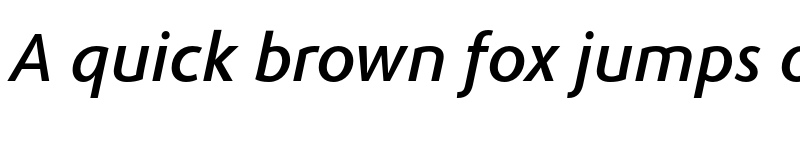 Preview of FONTSPRING DEMO - Phoenica PRO Light Bold Italic font