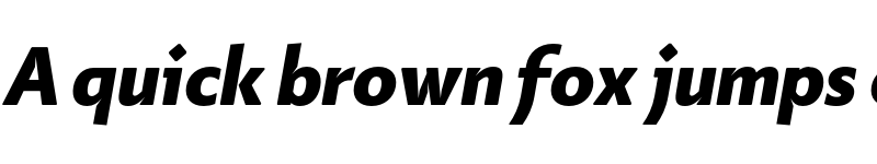 Preview of FONTSPRING DEMO - Picadilly Heavy Italic font
