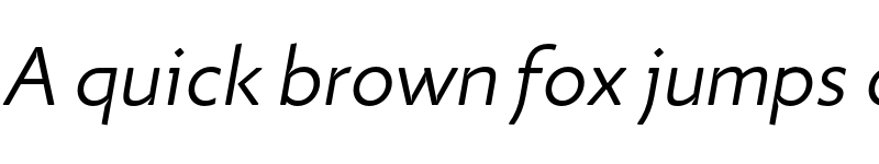 Preview of FONTSPRING DEMO - Picadilly Light Italic font