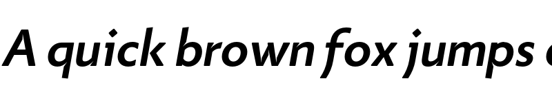 Preview of FONTSPRING DEMO - Picadilly SemiBold Italic font