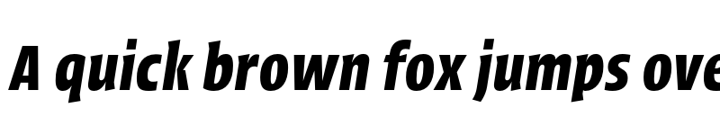 Preview of FONTSPRING DEMO - Picador Sans Bold Italic font