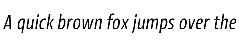 Preview of FONTSPRING DEMO - Picador Sans Book Italic font