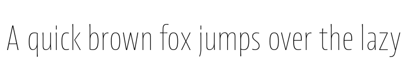 Preview of FONTSPRING DEMO - Picador Sans ExtraThin Regular font