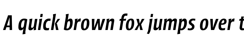 Preview of FONTSPRING DEMO - Picador Sans Medium Italic font