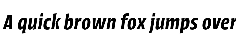 Preview of FONTSPRING DEMO - Picador Sans SemiBold Italic font