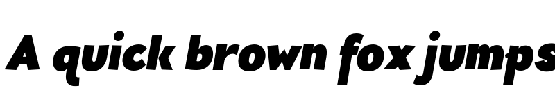 Preview of FONTSPRING DEMO - Pines Black Italic font