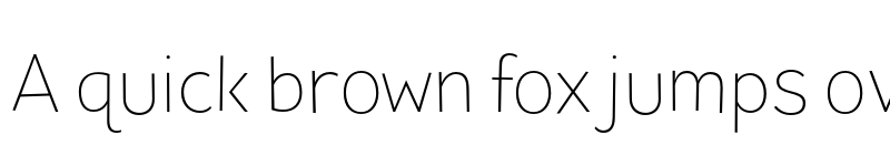 Preview of FONTSPRING DEMO - Pines Thin Bold font