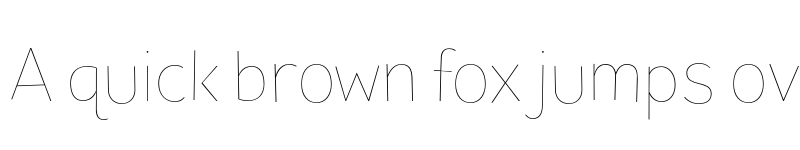 Preview of FONTSPRING DEMO - Pines Thin Regular font