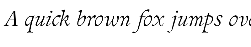 Preview of FONTSPRING DEMO - Pinnacle JY Pro Italic font