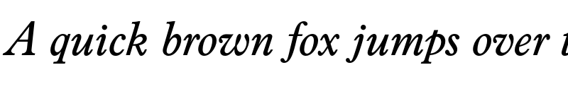 Preview of FONTSPRING DEMO - Placid Pro Italic font