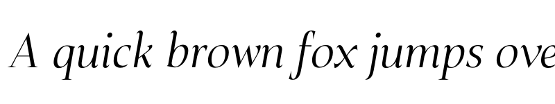 Preview of FONTSPRING DEMO - Plaisir Light Italic Regular font