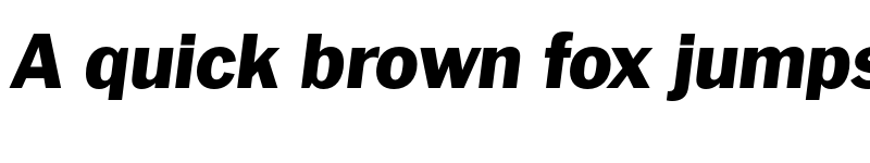 Preview of FONTSPRING DEMO - Plymouth Serial Heavy Italic font