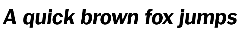 Preview of FONTSPRING DEMO - Plymouth Serial Xbold Italic font