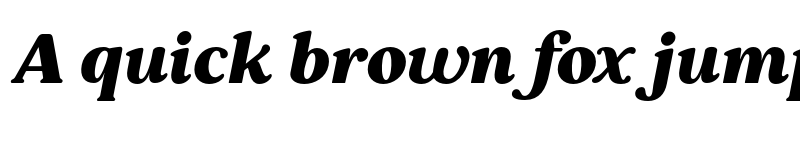 Preview of FONTSPRING DEMO - Pockota ExtBd Italic font