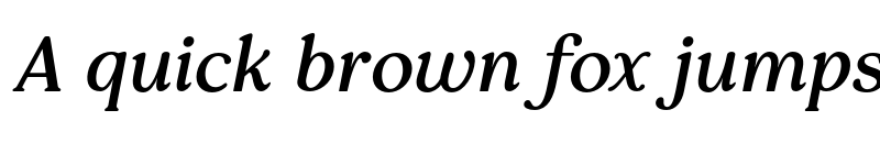 Preview of FONTSPRING DEMO - Pockota Italic font