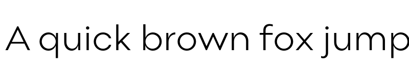 Preview of FONTSPRING DEMO - Point Light Regular font