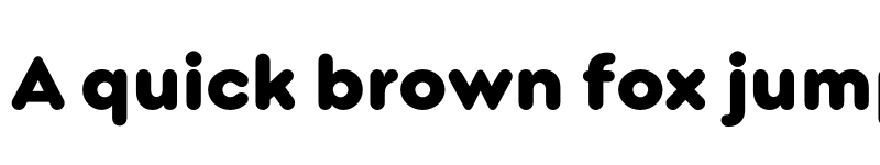 Preview of FONTSPRING DEMO - Point Soft Black Regular font