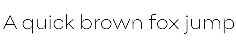 Preview of FONTSPRING DEMO - Point Soft Extra Light Regular font