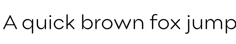 Preview of FONTSPRING DEMO - Point Soft Light Regular font