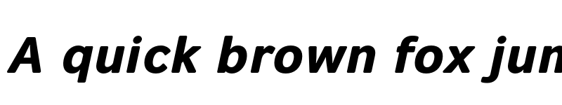 Preview of FONTSPRING DEMO - Polaris Bold Italic font