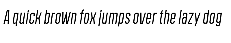 Preview of FONTSPRING DEMO - Polate A1 SemiLight Italic font