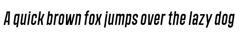 Preview of FONTSPRING DEMO - Polate B2 Regular Italic font