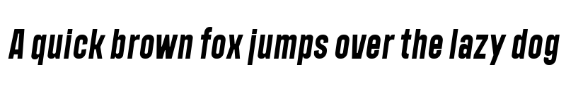 Preview of FONTSPRING DEMO - Polate C3 Bold Italic font