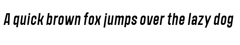 Preview of FONTSPRING DEMO - Polate D4 Regular Italic font
