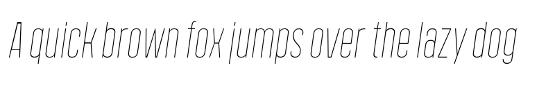 Preview of FONTSPRING DEMO - Polate Italic font