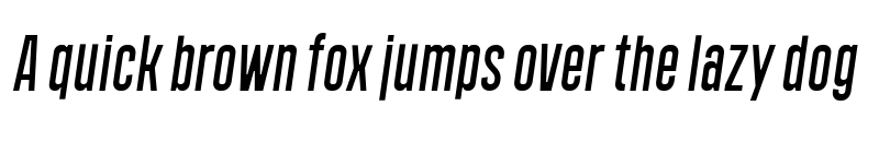 Preview of FONTSPRING DEMO - Polate Regular Italic font
