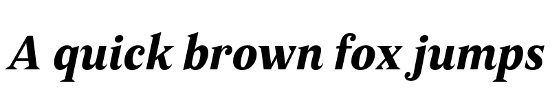 Preview of FONTSPRING DEMO - Poly Bold Italic font