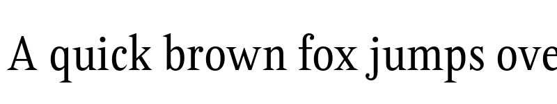 Preview of FONTSPRING DEMO - Poly Regular font