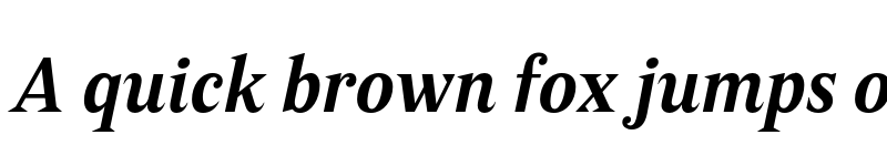 Preview of FONTSPRING DEMO - Poly Semibold Italic font