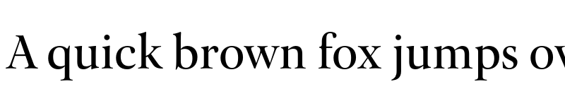 Preview of FONTSPRING DEMO - Pona Display Medium Regular font