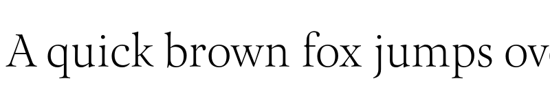 Preview of FONTSPRING DEMO - Pona Display Thin Regular font