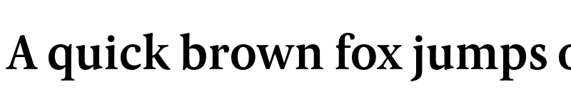 Preview of FONTSPRING DEMO - Pona SemiBold Regular font