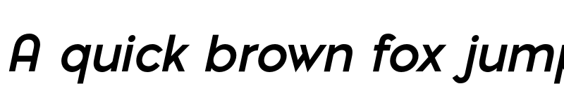 Preview of FONTSPRING DEMO - Pontiac Bold Italic Regular font