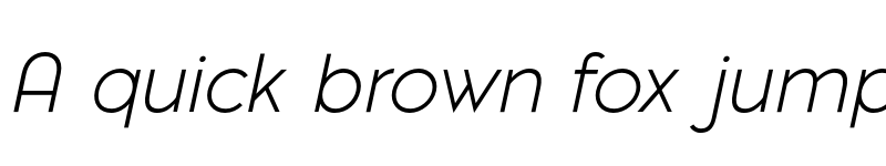 Preview of FONTSPRING DEMO - Pontiac Light Italic Regular font