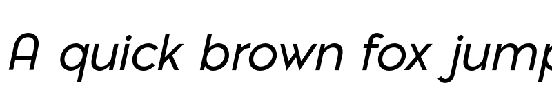 Preview of FONTSPRING DEMO - Pontiac Regular Italic Regular font