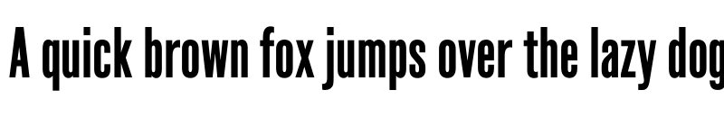 Preview of FONTSPRING DEMO - Poster Sans Bold font